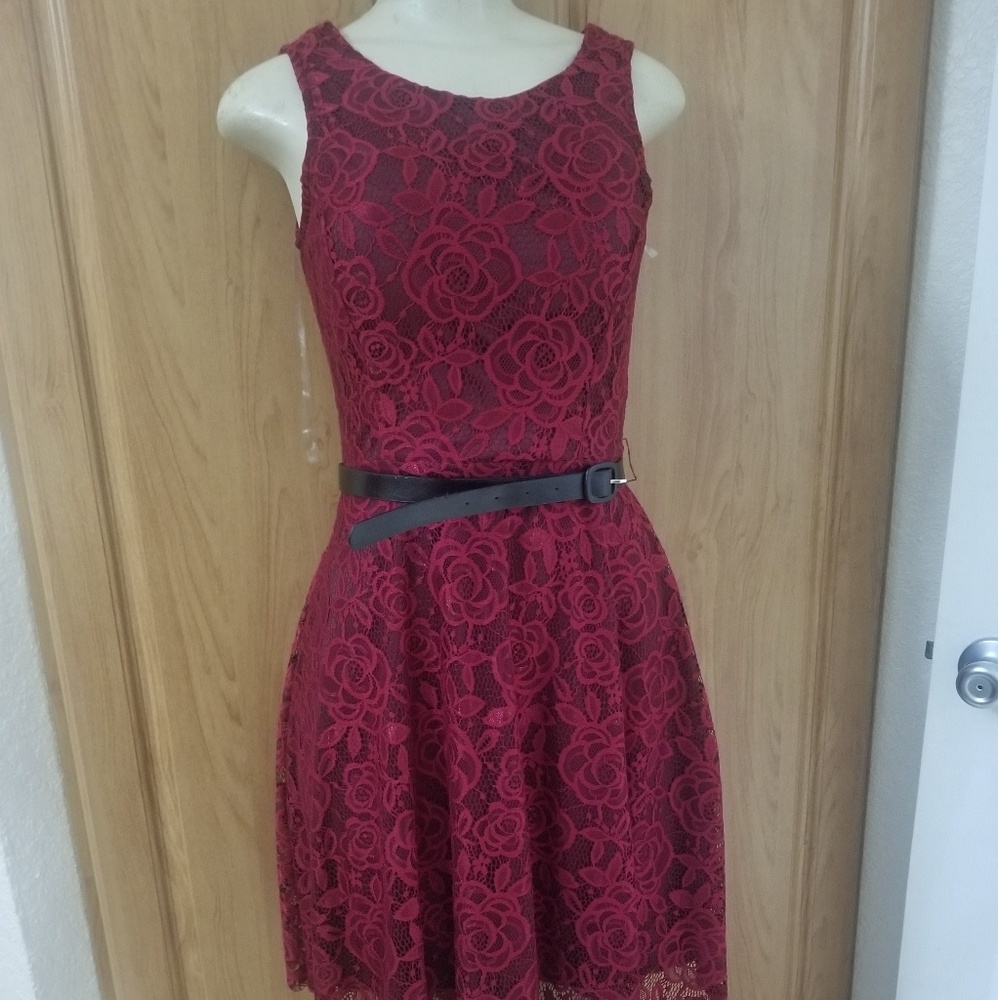 Beautiful red dress